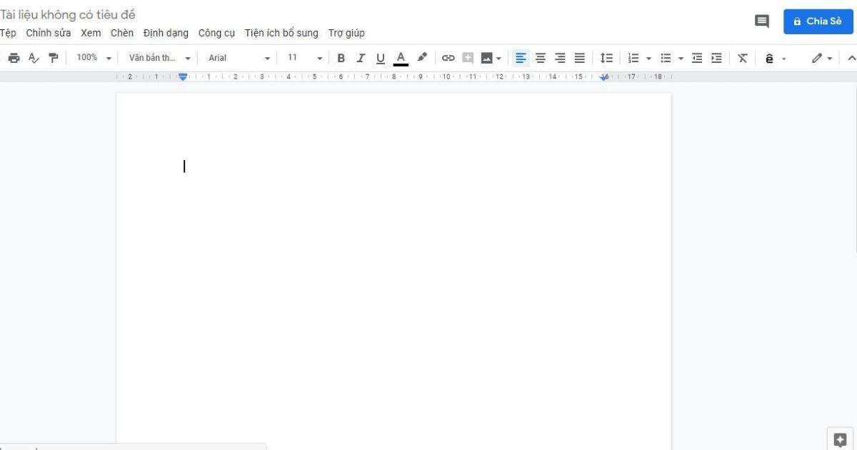 Cách tạo Google Doc mới trên máy tính 3